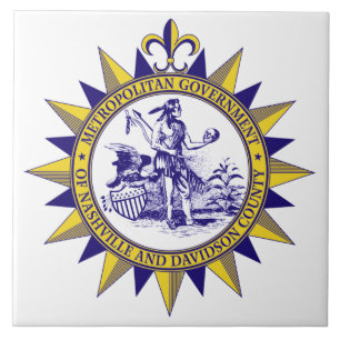 Seal of Nashville (Tennessee) Tile