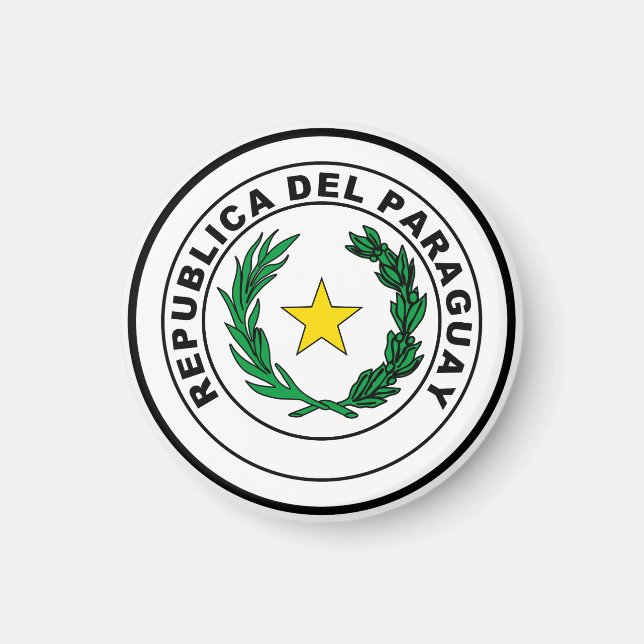 Seal of Paraguay Magnet (Front)
