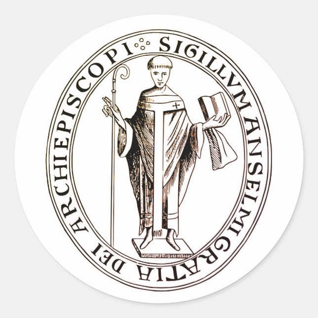 Seal of Saint Anselm of Canterbury (Front)