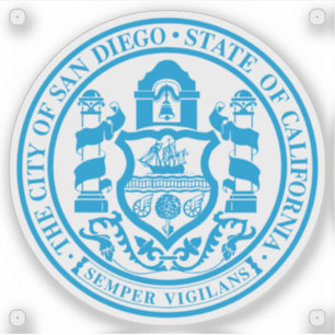 Seal of San Diego, California, USA