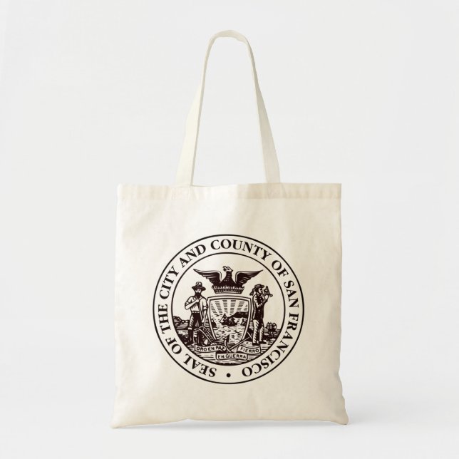 Seal of San Francisco, CA Tote Bag (Front)