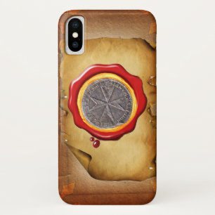 Seal of St. Stephen Tuscany Medici WAX parchment Case-Mate iPhone Case