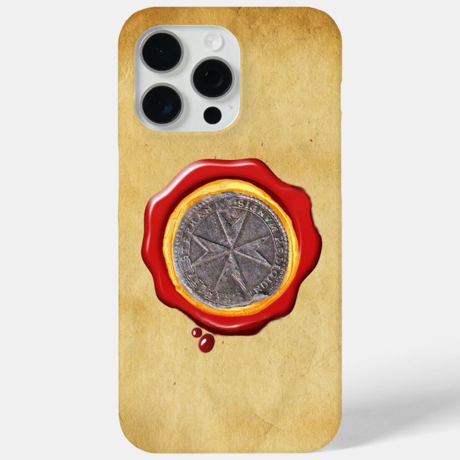 Seal of St. Stephen Tuscany Medici WAX parchment Case-Mate iPhone Case (Back)
