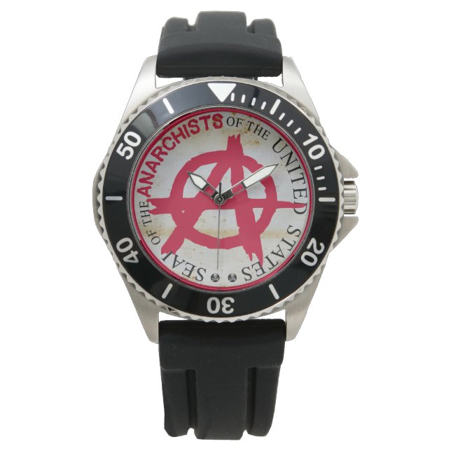Seal of the Anarchists of the United States Watch (Front)