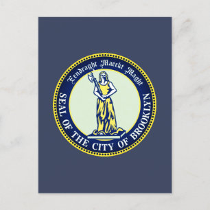 Seal of the Borough of Brooklyn, New York T-Shirt Postcard