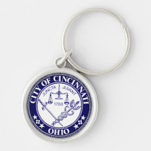 Seal of the City of Cincinnati, Ohio Key Ring