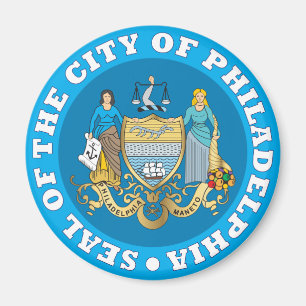 Seal of the city of Philadelphia Magnet