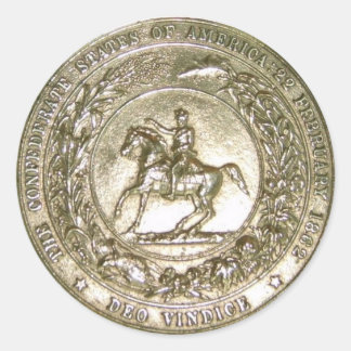 Seal of the Confederate States of America Brass