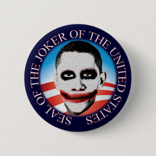 Seal of the Joker of the United States 6 Cm Round Badge