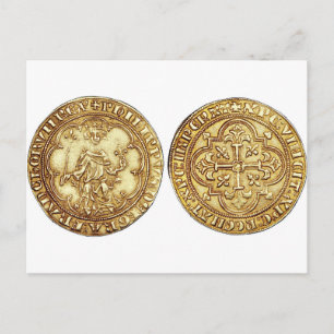 SEAL OF THE KNIGHTS OF TEMPLAR POSTCARD