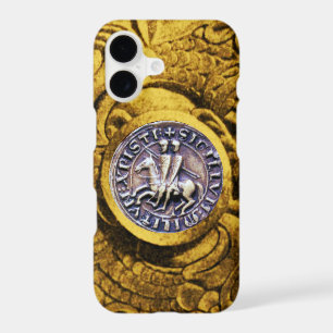 SEAL OF THE KNIGHTS TEMPLAR gold yellow