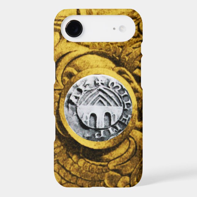 SEAL OF THE KNIGHTS TEMPLAR gold yellow (Back)