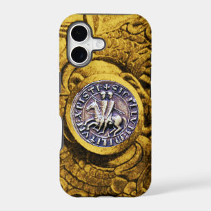 SEAL OF THE KNIGHTS TEMPLAR gold yellow