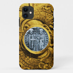SEAL OF THE KNIGHTS TEMPLAR gold yellow Case-Mate iPhone Case