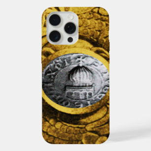 SEAL OF THE KNIGHTS TEMPLAR gold yellow iPhone 15 Pro Max Case