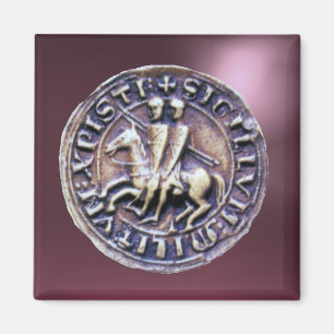 SEAL OF THE KNIGHTS TEMPLAR MAGNET