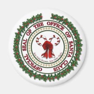 Seal of the Office of Santa Claus Magnet