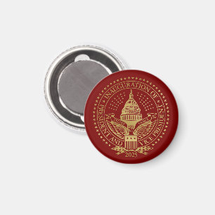 Seal of the Second Inauguration of President Trump Magnet