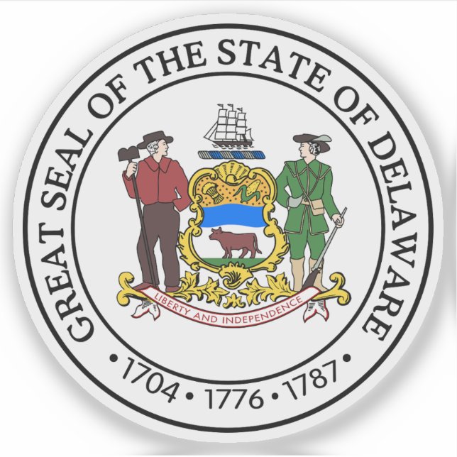 Seal of the state of Delaware, USA (Front)