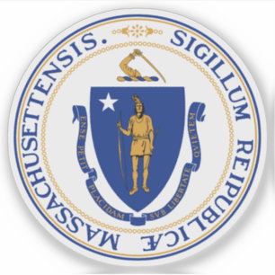 Seal of the state of Massachusetts, USA