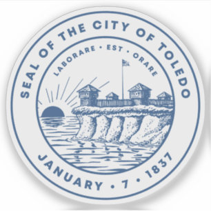 Seal of Toledo, Ohio, USA