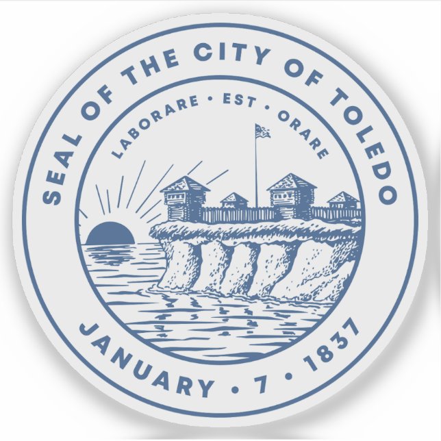 Seal of Toledo, Ohio, USA (Front)