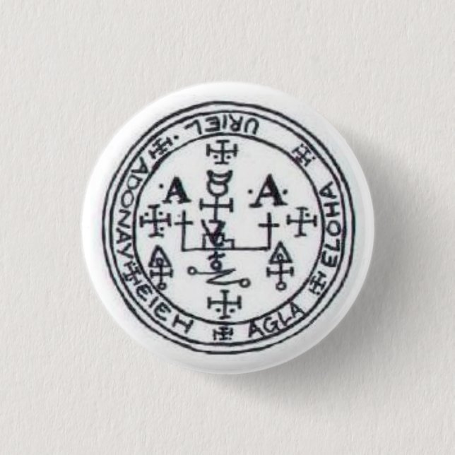 Seal of Uriel 3 Cm Round Badge (Front)