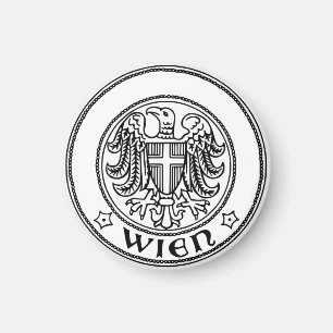 Seal of Vienna, AUSTRIA Magnet