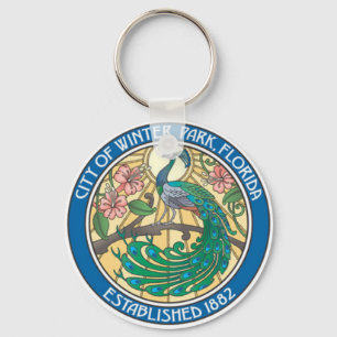Seal of Winter Park, Florida Keychain