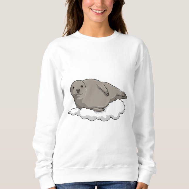 Seal on Clouds Sweatshirt (Front)