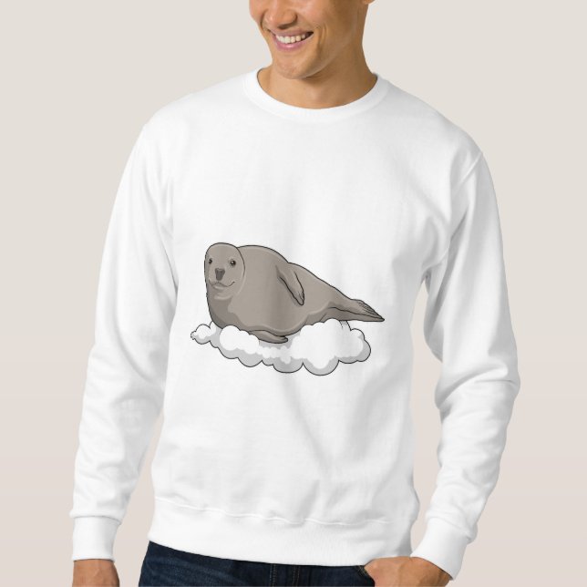 Seal on Clouds Sweatshirt (Front)