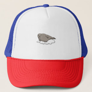 Seal on Clouds Trucker Hat