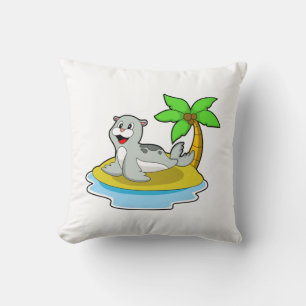 Seal on Island Cushion