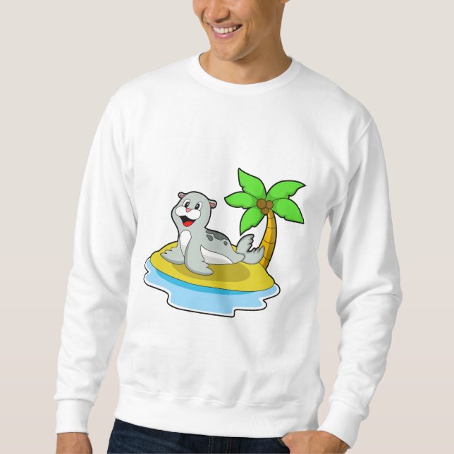 Seal on Island Sweatshirt (Front)