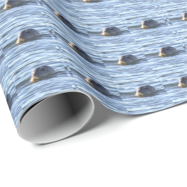 Seal Photo Wrapping Paper (Roll Corner)