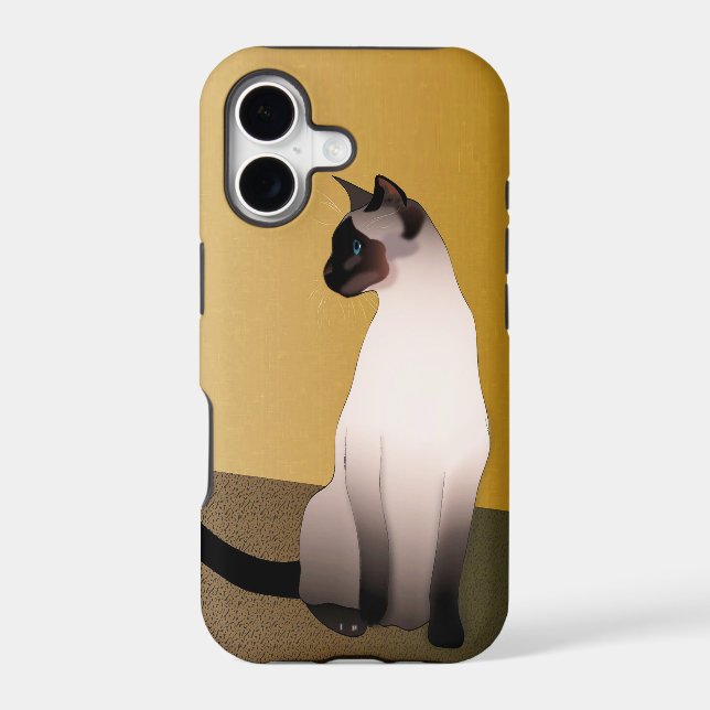 Seal Point Siamese Cat (Back)