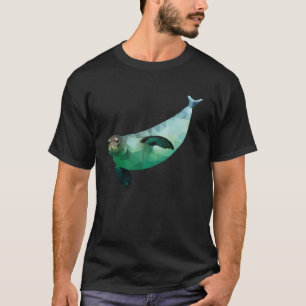 Seal Polygon Seal Sea Seal Sea T-Shirt