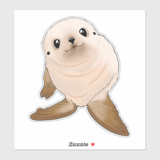 Seal Pup Sticker | Baby Seal Decal