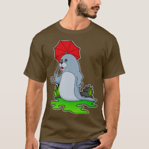 Seal Raining Umbrella 2 T-Shirt