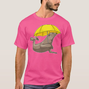Seal Raining Umbrella T-Shirt