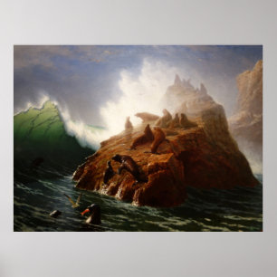 Seal Rock (c. 1872–1887) Poster