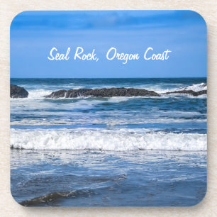 Seal Rock Oregon Coast On Pacific Ocean Coaster