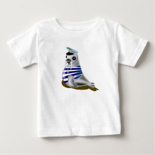 Seal Sailor Baby T-Shirt Gift