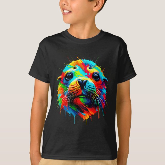 Seal Sea Lion  T-Shirt (Front)