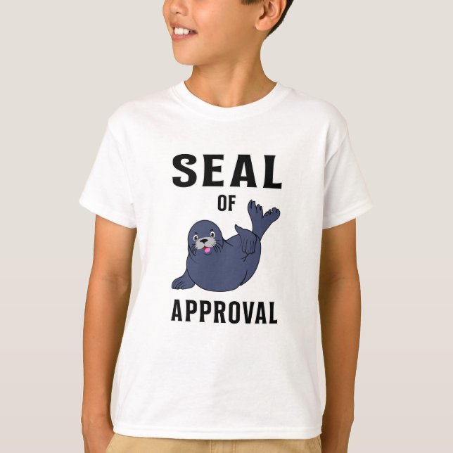 Seal Sealife Animal Cute Sea Lion Seals Lover Gift T-Shirt (Front)
