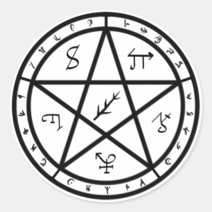 Seal Stickers - Black on White