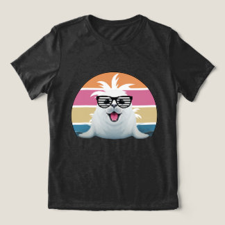 Seal Sunglasses Fun Tri-Blend Shirt