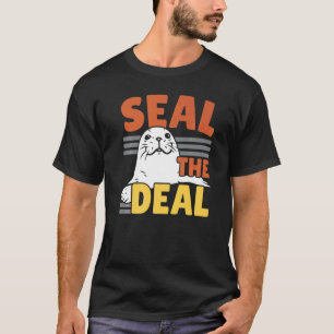Seal The Deal Underwater Animal Marine Biology Sea T-Shirt