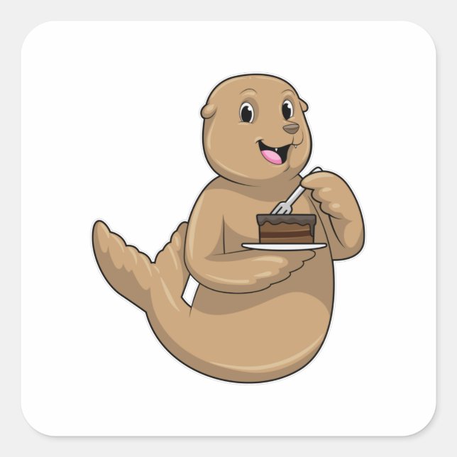 Seal with Cake (Front)