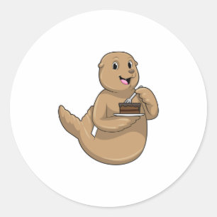 Seal with Cake